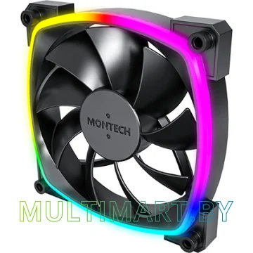 Вентилятор для корпуса Montech AX120 PWM Black (MNT-AX120-B) картинка 3